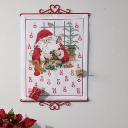Permin Santa Claus Cross Stitch Kit - 32 x 44 cm