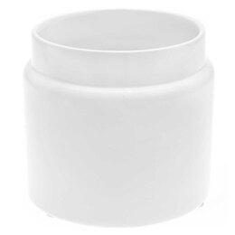 Rico Design Flower Pot Ceramic White - 13x13x11,5cm