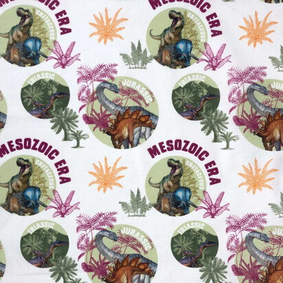Craft Cotton Company Natural History Age of the Dinosaurs - Era's