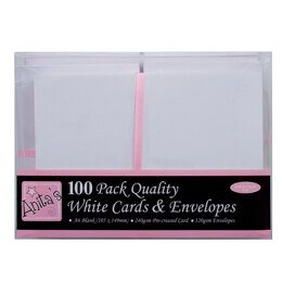 Anitas A6 Cards/Envelopes (100pk)