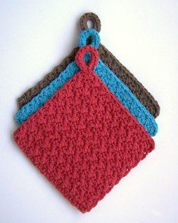 Thick With Color Potholders