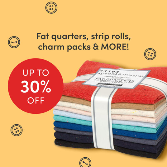 Up to 30 percent off precut fabrics!