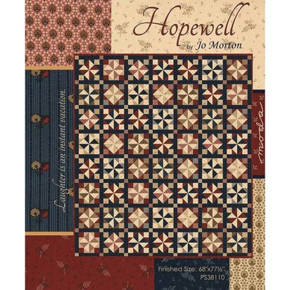 Moda Fabrics Hopewell Quilt - Downloadable PDF