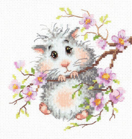 Magic Needle Mr Hamster Cross Stitch Kit