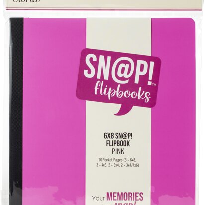 Simple Stories Sn@p! Flipbook 6"X8" - Pink