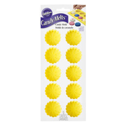Wilton Daisy Silicone Candy Mold, 10 Cavity