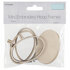 Groves Frame: Mini Embroidery Hoop:  Oval: 60 x 40mm - Pack of 3
