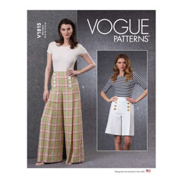 Vogue Misses' Pants V1815 - Sewing Pattern