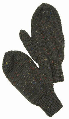 Men’s Mittens in Plymouth Galway Worsted - F264