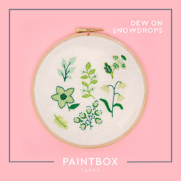 Paintbox Crafts Dew On Snowdrops - PB220606 - Downloadable PDF