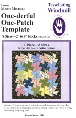 Marti Michell Template Windmill One-Derful One Patch