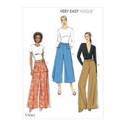 Vogue Misses'/Misses' Petite Pants V9361 - Sewing Pattern