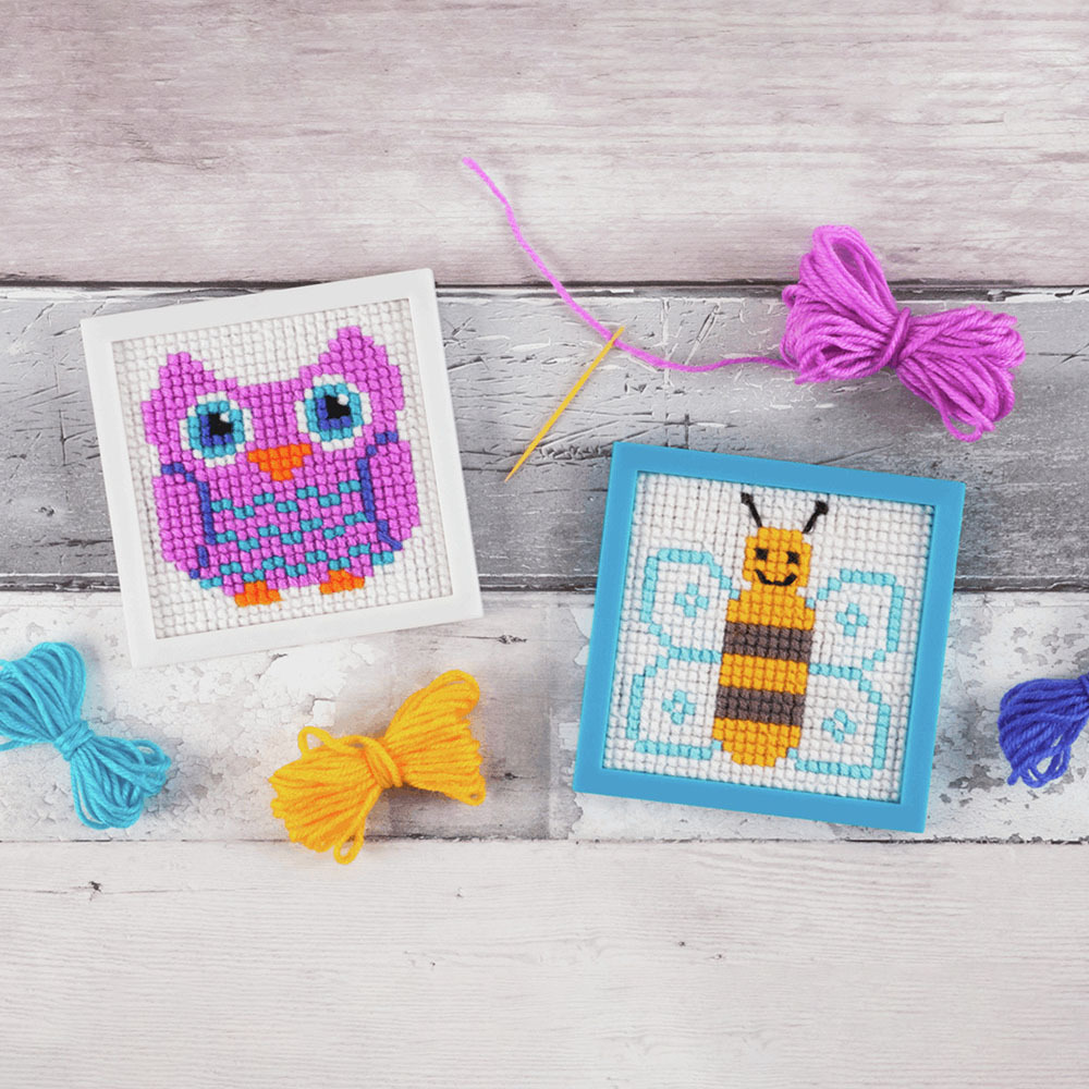 Owl & Bee Designs Trimits My First Cross Stitch Kit 