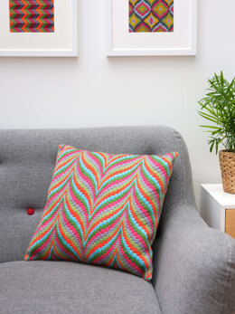 Anchor Essentials: Tina Francis Bargello Multi-Colour Square Cushion Longstitch Kit