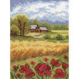 Panna Poppies Cross Stitch Kit
