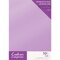 Crafters Companion Glitter Card 10 Sheet Pack - Lilac