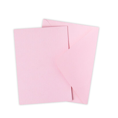 Sizzix Surfacez Card & Envelope Pack A6 - 10PK - Ballet Slipper