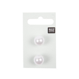 Rico Button Pearls (2 Pieces)