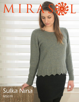 Chervon Hem Sweater in Mirasol Nina - M5079