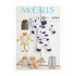 McCall's Infants Bunting, Jacket, Vest, Pants and Hat M7827 - Paper Pattern, Size NB-S-M-L-XL
