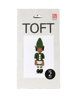 Toft Mini Green Elf Doll Crochet Kit
