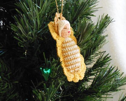 Baby Jesus Crochet Ornament