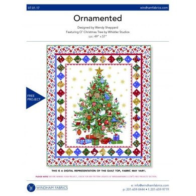Windham Fabrics Ornamented - Downloadable PDF