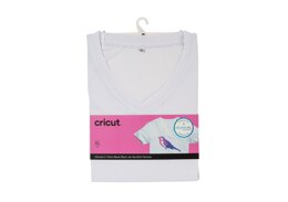 Cricut Women's T-Shirt Blank, V-Neck - XL