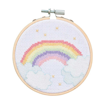 Rico Mini Rainbow Cross Stitch Kit