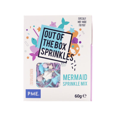 PME Cake Out Of The Box Sprinkle Mix- Mermaid 60g
