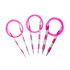 KnitPro Smartstix Pink Fixed Circular Needles 100cm (40in) (1 Pair)