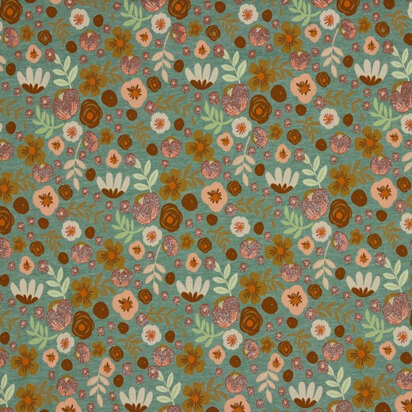 Poppy Fabrics - Glitzergarten 2