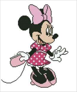 Vervaco Disney Minnie Mouse with Jewellery Diamond painting kit -