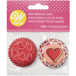 Wilton Hearts Mini Baking Cup 100Ct