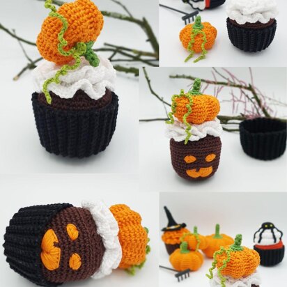 Halloween Pumpkin Cupcake