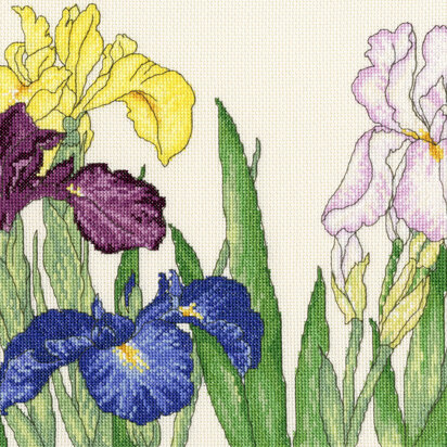 Bothy Threads Iris Blooms
