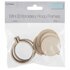 Groves Frame: Mini Embroidery Hoop: Round: 40 x 40mm - Pack of 3
