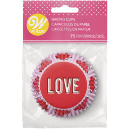 Wilton Love Baking Cup 75Ct