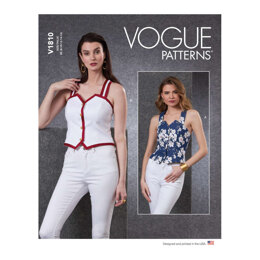 Vogue Misses' & Misses' Petite Vests V1810 - Sewing Pattern