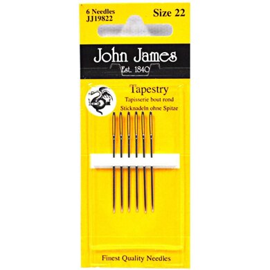 John James Size 22 Easy Thread Tapestry Needles (4)