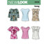 New Look Misses' Tops 6808 - Paper Pattern, Size A (8,10,12,14,16,18)