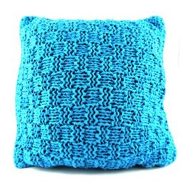 Knit A Colourful Cushion in Hoooked Ribbon XL Solids