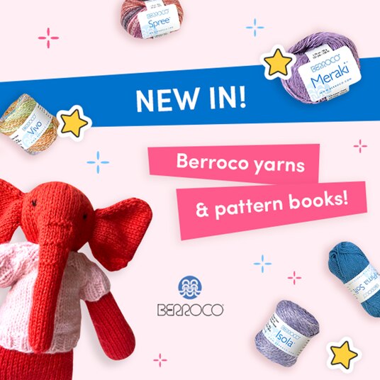 Amazing new yarn and patterns by Berroco have arrived!