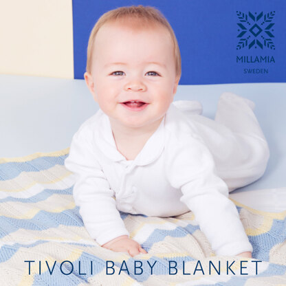 Tivoli Blanket in MillaMia Naturally Soft Cotton